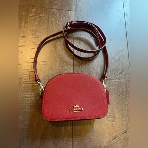 COACH MINI SERENA CROSSBODY  IN RED 97561